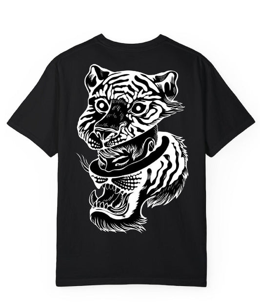 DETACHED TIGER T SHIRT INVERTED